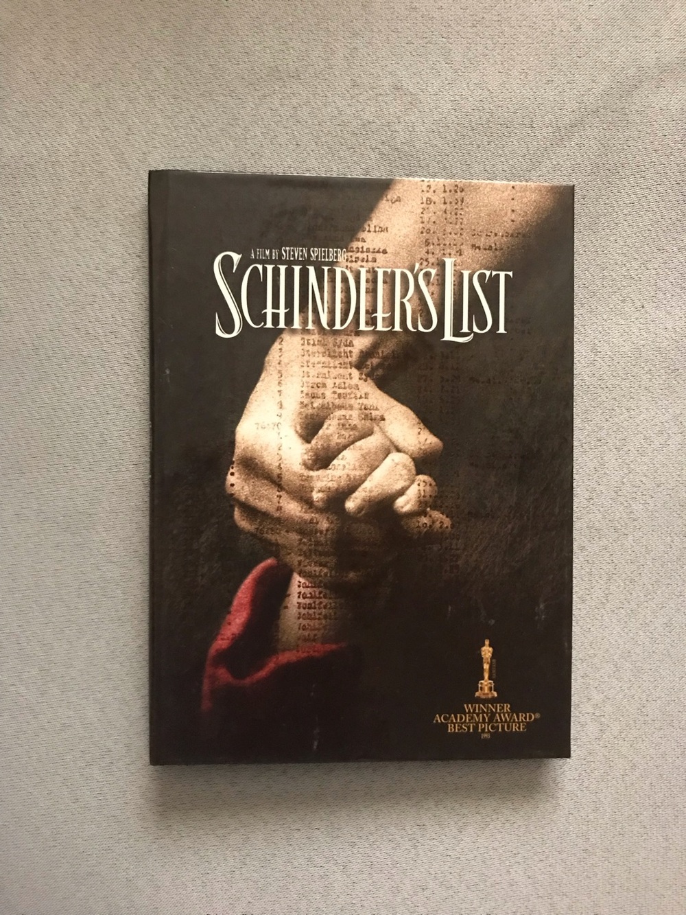 Schindler's List Steven Spielberg Film DVD